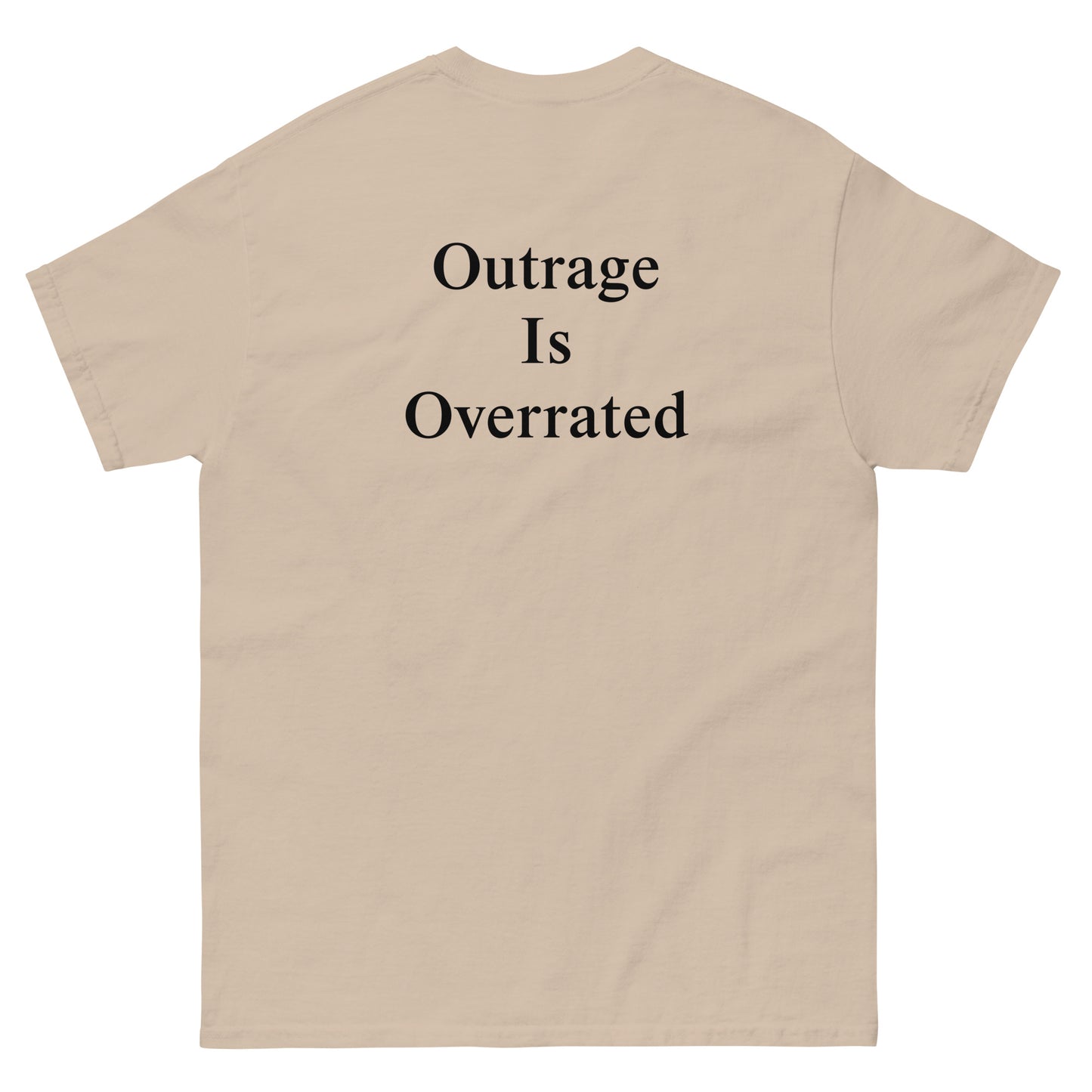 QLE Tee - Outrage Is Overrated