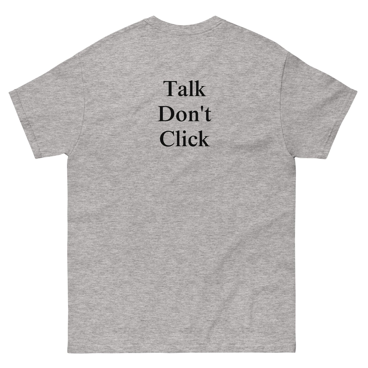 QLE Tee - Talk Don't Click