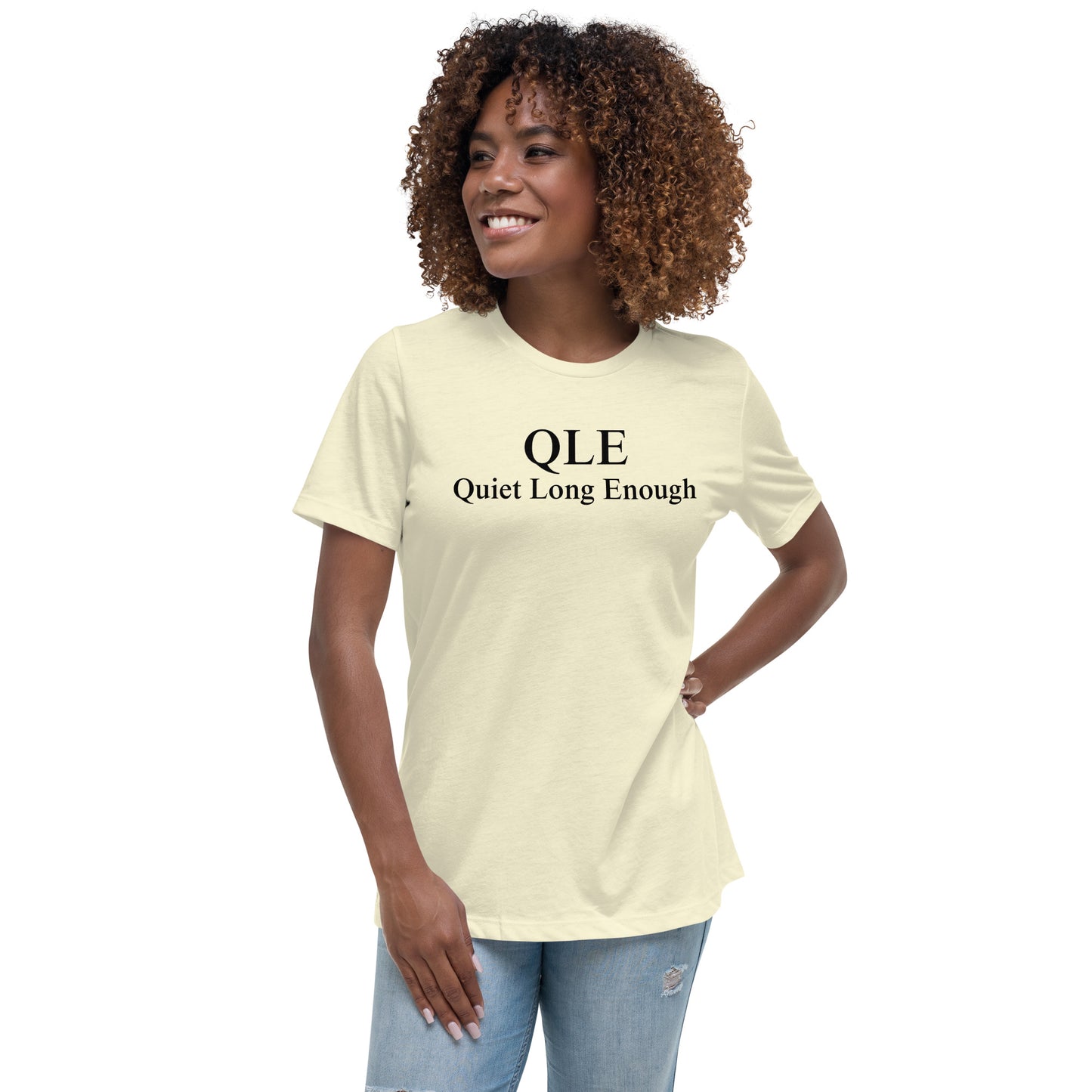 Premium Women's Relaxed QLE Tee