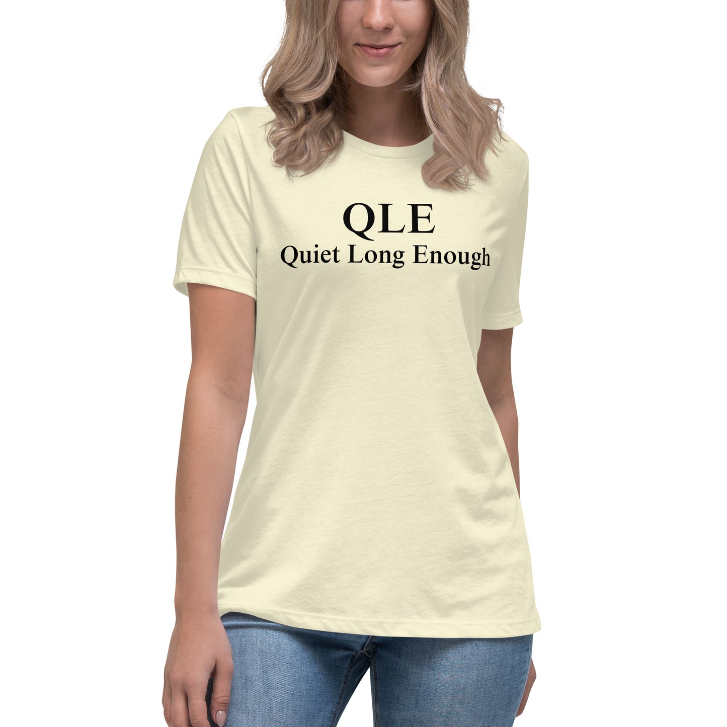 Premium Women's Relaxed QLE Tee